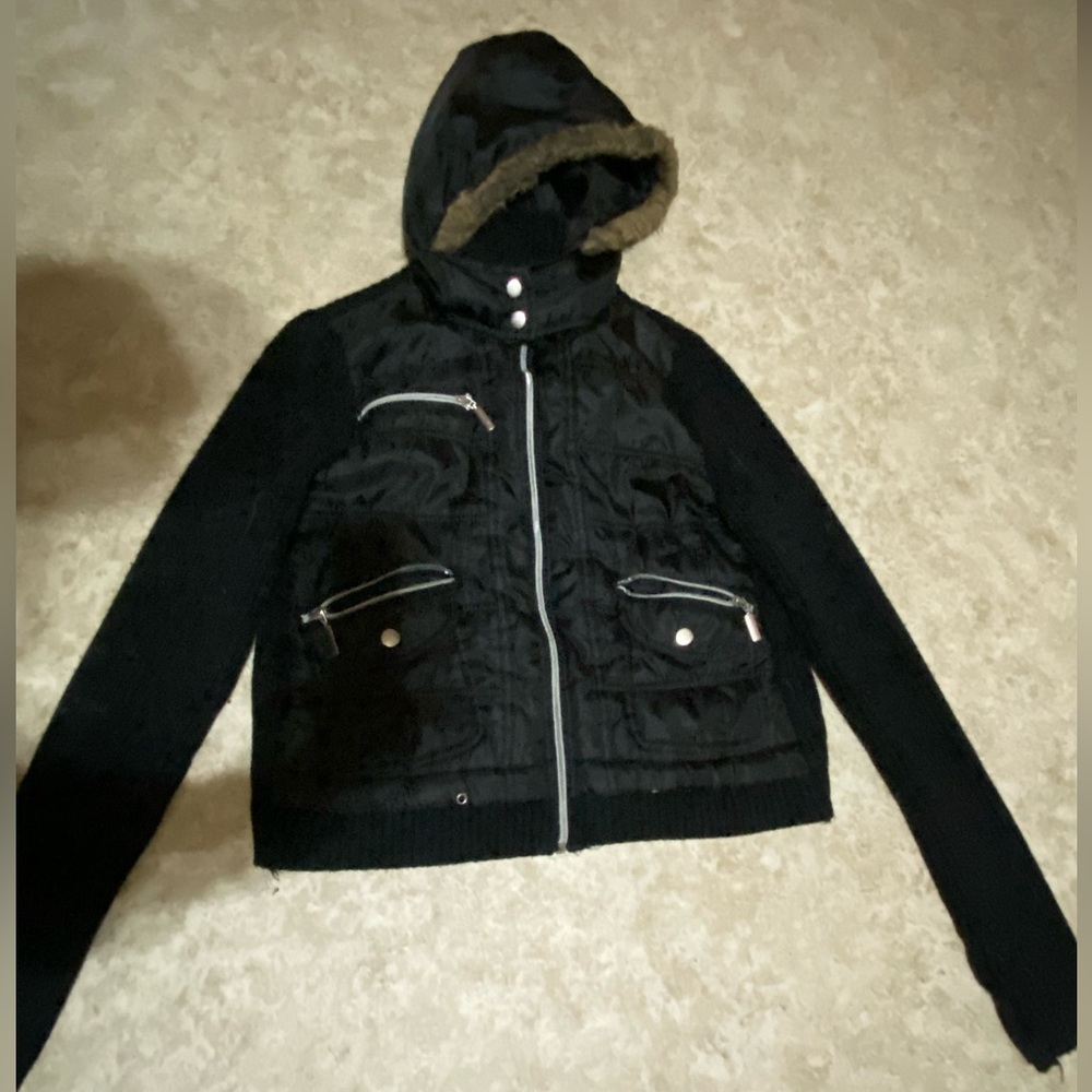 SayWhat size m zip up jacket